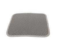 Hamwesh Tapis de Litière pour Chat, Double Couche, Imperméable, Doux, en EVA, Facile à Nettoyer, Grand Tapis de Litière en Nid d'abeille, Lavable, Résistant à l'urine, pour la Protection du Sol