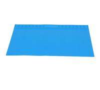 Hamwesh Tapis de Soudure en Silicone, 27,6 X 15,7 Pouces, Résistant à la Chaleur avec 94 Positions de Vis, 32 Emplacements pour Petites Pièces pour la Réparation électronique, la Réparation de (BLUE)