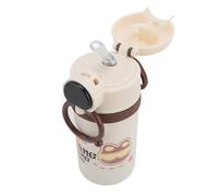 Hamwesh Tasse à café de Voyage avec Affichage Intelligent de la (Beige)