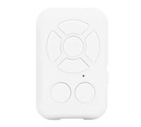 Hamwesh Télécommande Multimédia, Contrôleur sans Fil Rechargeable à 7 Touches avec Contrôle Multimédia et Réglage du Volume pour la Prise de Vue Photo Vidéo et l'activation des Pages sur Les (White)