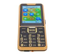 Hamwesh Téléphone Portable 4G pour Personnes âgées, Téléphone Portable à Gros Boutons pour Personnes âgées, avec écran HD Incassable de 2,6 Pouces, Bouton SOS, Annonces d'appel Claires, Lampe de