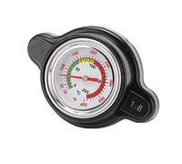 Hamwesh Température du Bouchon de Radiateur avec Compteur de dégradé de Couleur, Construction Solide, adapté pour WILDCAT X 1000, adapté pour Outlander 800 H.O. EFI XT 2008 Aluminium