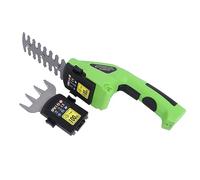 Hamwesh Trimmer sans Fil d'herbe, Monteur de Haies Portable 2 en 1 avec Batterie Rechargeable pour Les Arbustes et Les Pelouses avec Chargement USB