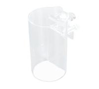 Hamwesh Tube d'alimentation pour Poissons, Empêche la Dispersion des Aliments et Réduit Les Déchets de Crevettes, Mangeoire pour Aquarium en Acrylique avec Design Transparent pour Aquariums de 2,0 Cm