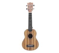 Hamwesh Ukulélé Soprano 21 Pouces en Bois de Zèbre pour Débutant - Ukulélé à Texture Magnifique, Son Chaud et Riche pour Enfants et Adultes avec Sac de Présentation, Accordeur, Cordes en Nylon,