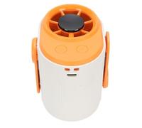 Hamwesh Ventilateur de Taille, Refroidissement à Grande Vitesse avec Batterie Rechargeable de 3600 MAh et Ventilateur Portable à Affichage LED, Personnel Portable à Clipser avec Charge de Type C