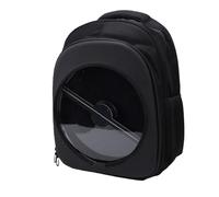 Hamwesh Ventilateur d'hologramme 3D, Sac à Dos Publicitaire LED Haute luminosité 1080x448 1250 Tr/min, Projecteur d'hologramme 3D avec Télécommande APP Mémoire 8G pour événements Professionnels,