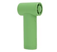 Hamwesh Ventilateur Portable, 5 000 MAh, 40 000 Tr/min, Rechargeable avec 5 Niveaux de Vitesse, Mini Ventilateur de Type C, Affichage de la Vitesse du Vent en Temps Réel pour les Voyages, les (GREEN)