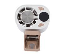 Hamwesh Ventilateur Portatif, Rechargeable par USB 1800 MAh, Ventilateur Portable de Refroidissement Léger à Haute Vitesse, Mini de Voyage Personnel Compact avec Pince de Ceinture de Parapluie pour