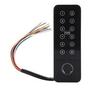 Hamwesh Verrouillage de Porte Intelligente du Clavier, Empreinte Digitale sans clé Lock de Porte d'entrée avec Backlit pour le Mot de Passe et la Carte de Support de Bureau d'appartements