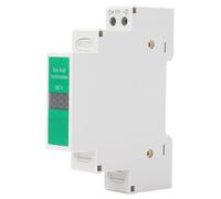 Hamwesh Voltmètre sur Rail DIN, Mesure Précise à Large Plage CC 11 V-310 V, Voltmètre sur Rail DIN, Compteur de Tension CC avec Sortie de Commutation, Grand écran LCD pour Systèmes électriques