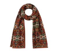 Hamzah Grand Foulard Femme 180 x 65 cm | Motif Multicolore Élégant en Modal | Écharpe Légère de Printemps à Hiver | Pashmina Douce et Fluide | Idée Cadeau Originale - Collection Mosaïques (Samani)