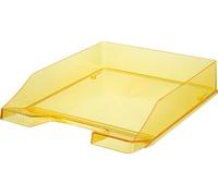 HAN 1026-X-25 Corbeille à courrier KLASSIK A4, jaune-transparent