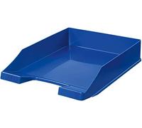 HAN 1027-X-14, corbeille à courrier KLASSIK, moderne, élégante et de look haute brillance. Lot de 10 unités, bleu