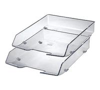 HAN Corbeille à courrier Wave 1028-23 – Cristal transparent – A4