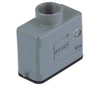 Han 10A Capot Entrée Par Le Haut En Aluminium Boîtier De Connecteur - 19200101440