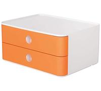HAN 1120-81 SMART-BOX ALLISON Boîte de rangement empilable avec 2 tiroirs apricor orange