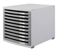 HAN 1510-0-19 Caisson à tiroirs gris clair DIN A4, DIN B4, DIN C4 Nombre de