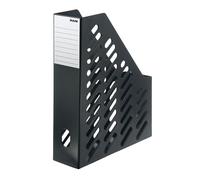 HAN 1600-13 Porte-revues Klassik pour format C4 avec porte-étiquette (Noir) (Import Allemagne)