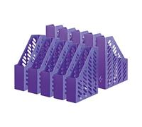 HAN 1601-57, porte-revues KLASSIK, design classique en phase avec son temps. Fonctionnel, élégant et de haute qualité. Lot de 10 unités, couleur tendance violet