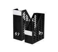 HAN KLASSIK XXL 1603-13 Porte-revues DIN A4, DIN C4 noir Polystyrène 2 pc(s)