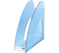HAN 1611-64 Porte-revues TWIN - DIN A4/C4, stable, moderne, bleu translucide
