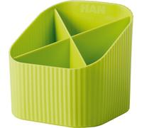 HAN Mutlipot Re-X-LOOP - dites oui au 100% recyclé, design moderne et jeune, pour toutes les petites fournitures de bureau, lemon, 17238-950