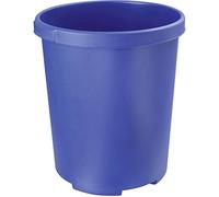 HAN Corbeille à papier MOBIL XXL, 50 litres, PP, rond, bleu