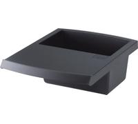 HAN 1850-13, couvercle avec auge à déchets pour corbeille à papier LOGO-DRIVE, auge de 5 litres de contenance, noir