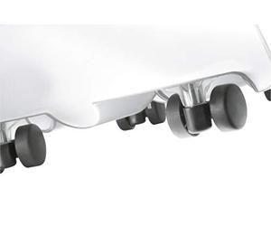 HAN 1854, kit de 4 roulettes pour une corbeille à papier LOGO DRIVE, noir