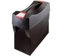 HAN 1901-13 BOÎTE À DOSSIERS SUSPENDUS SWING AVEC COUVERCLE, CAPACITÉ ENV. 20 DOSSIERS, 390 X 260 X 150 MM (NOIR) Noir G