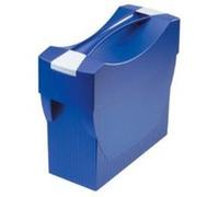 Han 1901-14 boîte à dossiers suspendus swing avec couvercle, capacité env. 20 dossiers, 390 x 260 x 150 mm (bleu) Bleu G