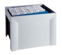 HAN 1905-11 Boîte d'archivage de dossiers suspendus KARAT capacité env. 35 dossiers A4 360 x 264 x 320 mm (Gris clair) (Import …
