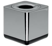 HAN 27652-88, distributeur de trombones i-Line CHROME, élégant et esthétique accessoire de qualité premium avec anneau magnétique, chrome