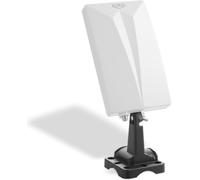 Han 600 Dvb-T Câble De Raccordement T2 Filtre Kombo Antenne Active Avec Ampli Intégré (Lte Réduction Du Bruit, 3,5 M, Pour Intérieur Et Extérieur) Blanc