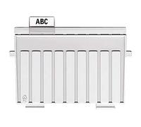 Han 9001 Onglet pour plaques de séparation PVC 35 mm Transparent (Import Allemagne)