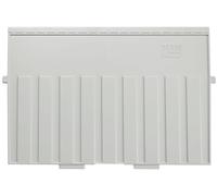 HAN 9024-11 Plaque de support A4 horizontal, pour bacs et bacs à fiches, gris clair