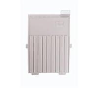 HAN 9025-1-11, séparateur DIN A5 vert., pour bacs et boîtes à fiches HAN, lot de 5 unités, gris clair