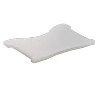 HAN 9028-63 Plaque de support CROCO A8 horizontal - pour fichier d'apprentissage CROCO A8, transparent-translucide, 4 pièces