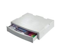 HAN Porte-moniteur / porte-imprimante 9250-11 – tiroir fermé, polystyrène gris clair