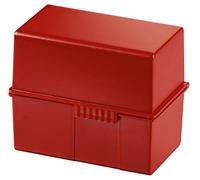 HAN 976-17 Organiseur de bureau pour 400 fiches Rouge