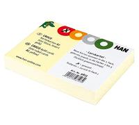 HAN 9812 Lot de 10 cartons de 100 fiches Croco imprimées en Couleur Jaune, A7 / 300 Stück