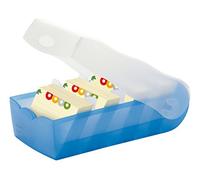 HAN 997-643, fichier d’apprentissage CROCO, le fichier professionnel, une géniale simplicité pour apprendre le vocaulaire, DIN A7, bleu translucide