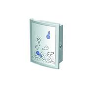 han boîte à clés index, pour 63 clés, gris clair noir