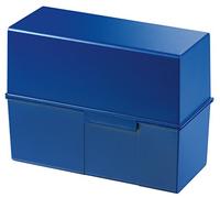 HAN Boîte à fiches plastique pour env. 450 fiches A5 228 x 171 x 102 mm Bleu