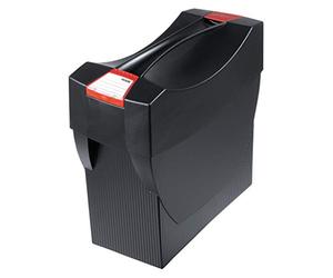 HAN Boîte pour dossiers suspendus SWING-PLUS - Pour le bureau mobile. Boîte pratique pour dossiers et classeurs, noir, 1901-13