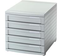 HAN Box à tiroirs CONTUR 5 tiroirs gris clair