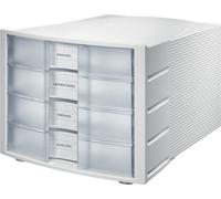 HAN Box à tiroirs IMPULS 4 tiroirs Boîtier : gris clair