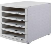 HAN CONTUR 1505-0-11 Caisson à tiroirs gris clair DIN A4, DIN B4, DIN C4 Nombre de tiroirs: 5