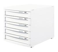 HAN CONTUR 1505-12 Caisson à tiroirs blanc DIN A4, DIN B4, DIN C4 Nombre de tiroirs: 5
